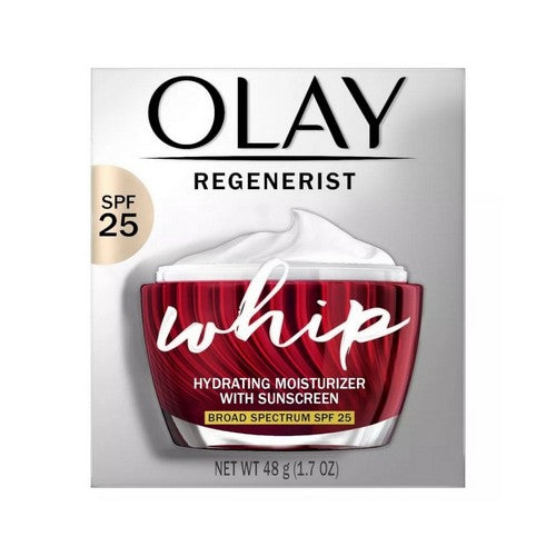 Olay, Regenerist Whip Hydrating Moisturizer With Sunscreen Spf 25, 1.7 Oz