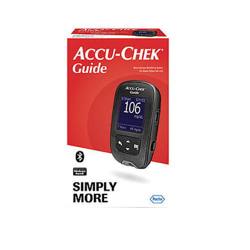 Accu-Chek, Guide Glucose Monitor Kit For Diabetic Blood Sugar Testing, 1 Each