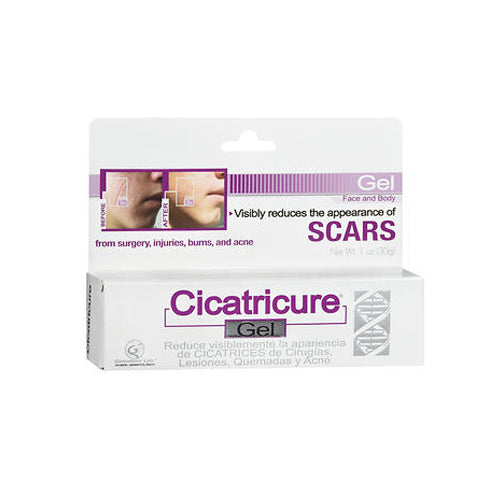 Cicatricure, Face and Body Scar Gel, 1 Oz