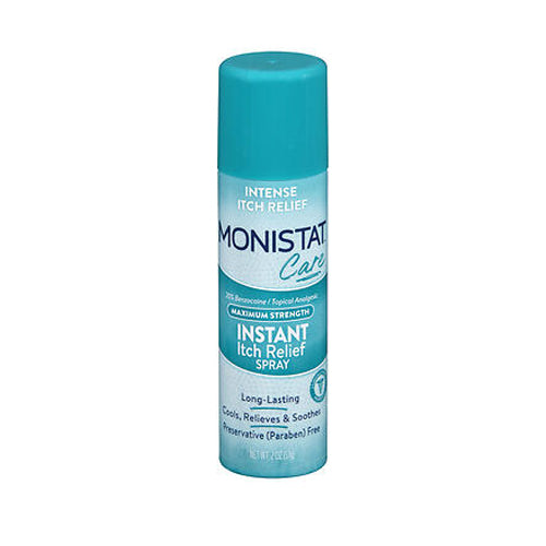 Monistat, Care Maximum Strength Instant Itch Relief Spray, 2 Oz