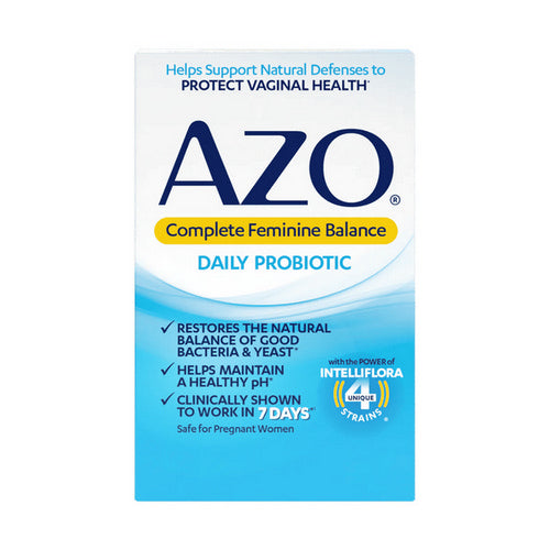 Azo, Complete Feminine Balance Daily Probiotic, 30 Caps