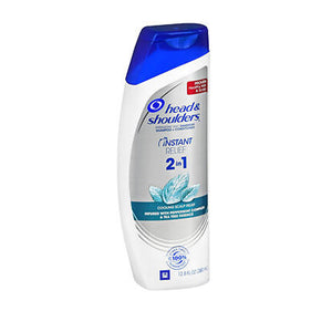 Head & Shoulders, Instant Relief 2 In 1 Dandruff Shampoo + Conditioner, 12.8 Oz