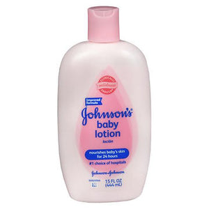Johnson's, Baby Moisturizing Pink Lotion With Coconut Oil Hypoallergenic, 16.9 Oz