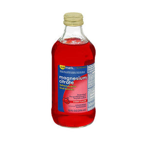 Sunmark, Magnesium Citrate Oral Solution Cherry Flavor, 10 Oz