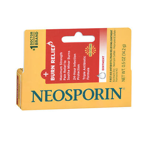 Neosporin, Plus Burn Relief Ointment, 0.5 Oz