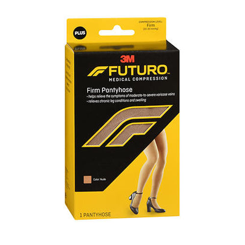 Futuro, Medical Compression Firm Pantyhose Plus Nude, 1 Pair