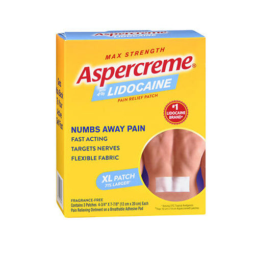 Aspercreme, Lidocaine Patch Extra Large, 3 Each
