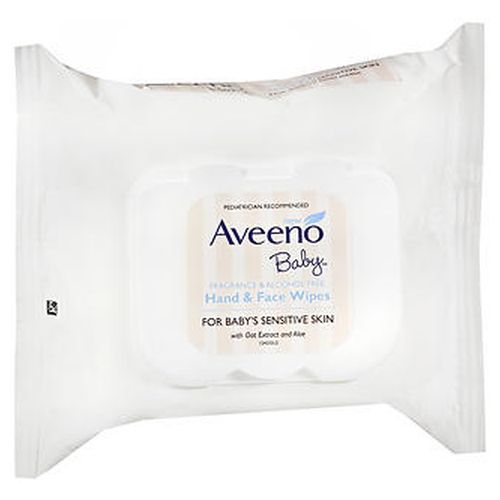 Aveeno, Baby Hand & Face Wipes, 25 Each