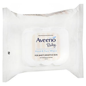 Aveeno, Baby Hand & Face Wipes, 25 Each