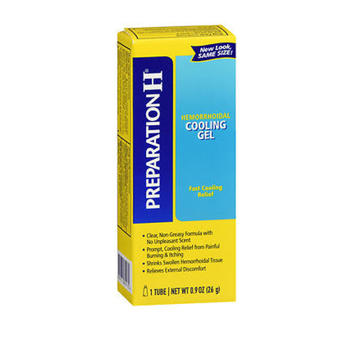 Preparation H, Hemorrhoidal Cooling Gel, 0.9 Oz