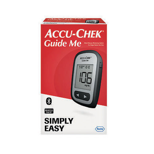 Accu-Chek, Guide Me Glucose Monitor Kit For Diabetic Blood Sugar Testing, 1 Each