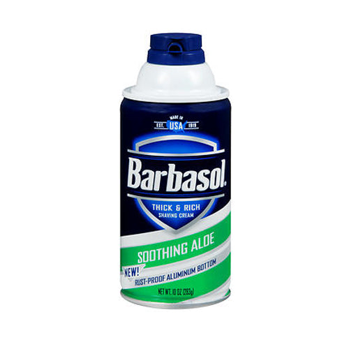 Barbasol, Thick & Rich Shaving Cream Soothing Aloe, 7 Oz