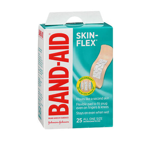 Band-Aid, Skin-Flex Adhesive Bandages 7/8 X 2 3/4 Inch, 25 Each
