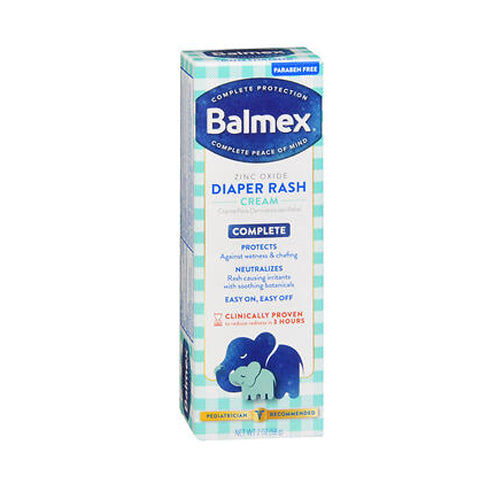 Balmex, Zinc Oxide Complete Diaper Rash Cream, 2 OZ, 2 Oz