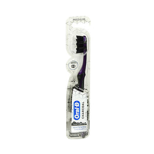 Oral-B, Toothbrush Charcoal Medium Whitening Therapy, 1 Each