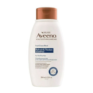 Aveeno, Scalp Soothing Fresh Greens Blend Shampoo Clarifying And Volumizing, 12 Oz