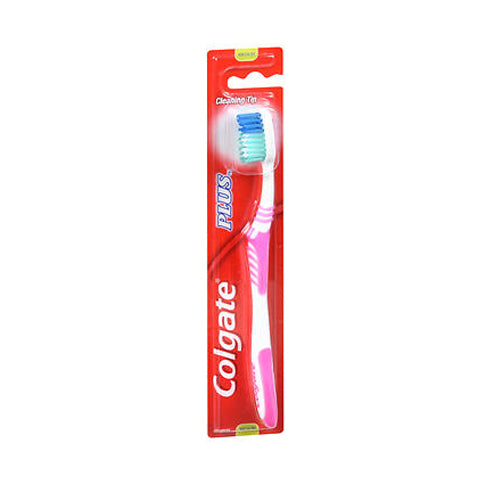 Colgate, Plus Toothbrush Medium, 1 Each