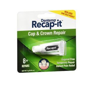 Dentemp, Recap It Cap And Crown Repair, 1 Gram