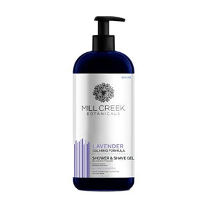 Mill Creek Botanicals, Shower & Shave Gel, Lavender 14 Oz