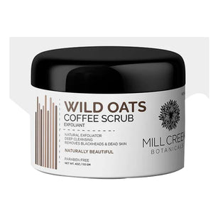Mill Creek Botanicals, Wild Oats Coffee Scrub, 4 Oz