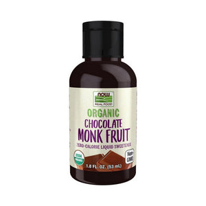 Now Foods, Organic Chocolate Liquid Monk Fruit, 1.8 Oz