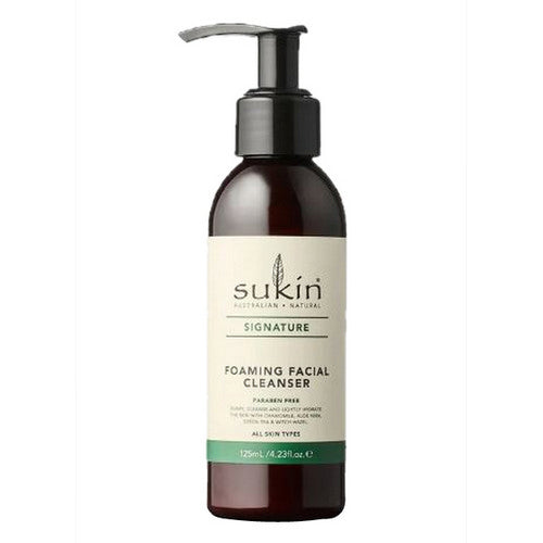 Sukin, Foaming Facial Cleanser, 4.23 Oz