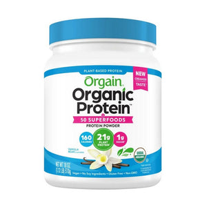 Orgain, Organic Protein & Superfoods, Vanilla Bean 1.12 lbs