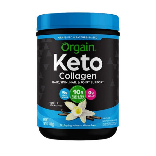 Orgain, Collagen Powder, Vanilla 0.88 lbs