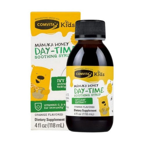 Comvita, Kids Day Time Honey Soothing Syrup With Manuka Honey, 4 Oz