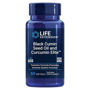 Life Extension, Black Cum in Seed Oil & Curcumin Elite Turmeric Extract, 60 soft gels