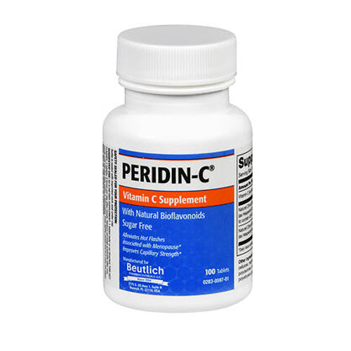 Peridin-C, Vitamin C Tablets, 200 Mg, 100 Count