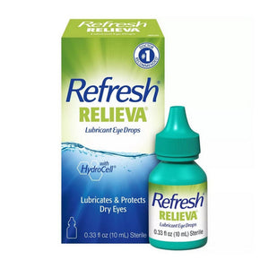 Refresh, Relieva Lubricant Eye Drops, 0.33 Oz