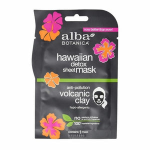 Alba Botanica, Hawaiin Detox Sheet Mask, 1 Each (Case of 8)