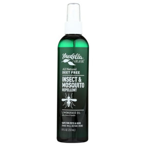 Medella Naturals, Insect & Mosquito Repellent, 8 Oz (Case of 3)