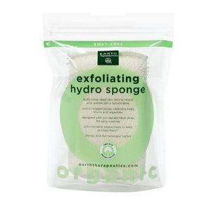 Earth Therapeutics, Organic Cotton Square Sponge, 0, 1 Unit