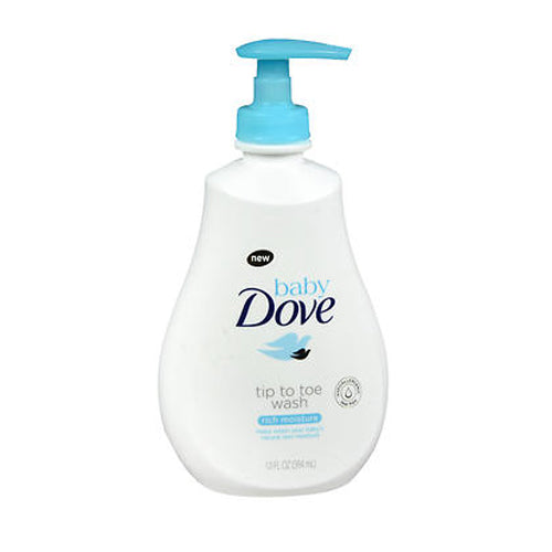 Dove, Baby Dove Sensitive Skin Care Hypoallergenic Wash Rich Moisture, 13 Oz