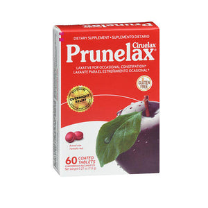 Prunelax, Ciruelax Natural Laxative Regular Mini, 60 Tabs