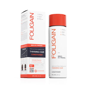 Foligain, Men's Stimulating Conditioner For Thinning Hair 2% Trioxidil, 8 Oz