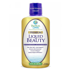 Tropical Oasis, Liquid Beauty, 32 Oz