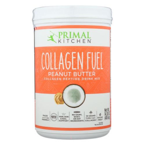 Primal Kitchen, Collagen Fuel Peanut Butter, 14.3 Oz