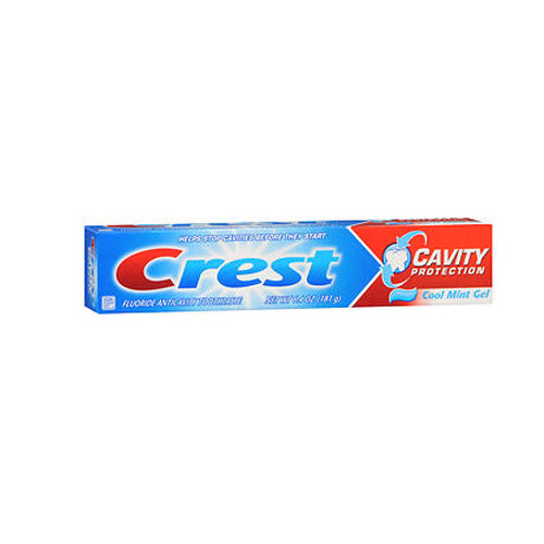 Crest, Cavity Protection Fluoride Anticavity Toothpaste Gel Cool Mint, Cool Mint 5.7 Oz