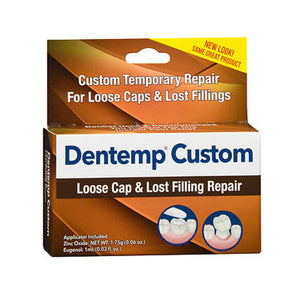 D.O.C., Dentemp Custom Maximum Strength Lost Fillings & Loose Caps Repair, 1 Each