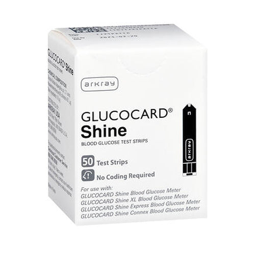 Glucocard, Shine Blood Glucose Test, 50 Each