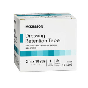McKesson, Dressing Retention Tape Roll 2 in x 10 yds, 1 Each