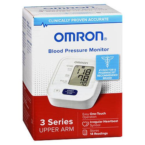 Omron, Blood Pressure Monitor 3 Series Upper Arm, 1 Each