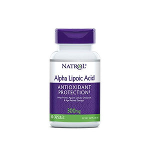 Natrol, Alpha Lipoic Acid, 300 Mg, 50 Caps