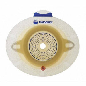 Coloplast, Ostomy Barrier Trim to Fit Extended Wear Double Layer Adhesive 70 mm 10045, Box Of 5