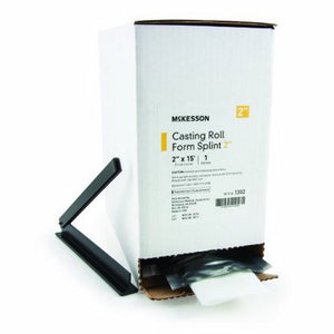 McKesson, Casting Roll Form Splints McKesson 2 Inch X 15 Foot Fiberglass White, Box Of 1