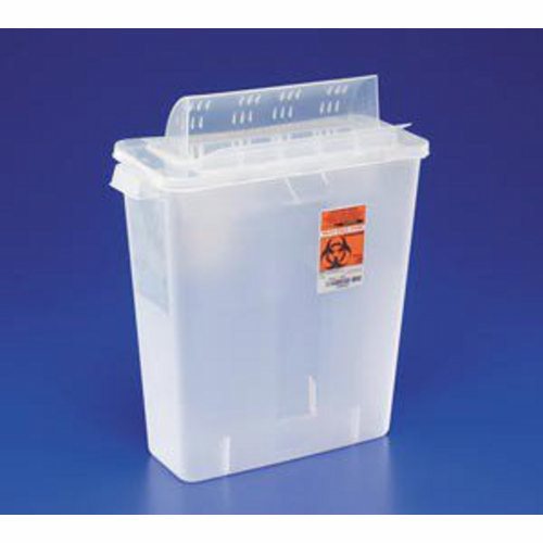 Cardinal, Sharps Container 16-1/4 H X 13-3/4 W X 6 D Inch 3 Gallon, 3 Gallons