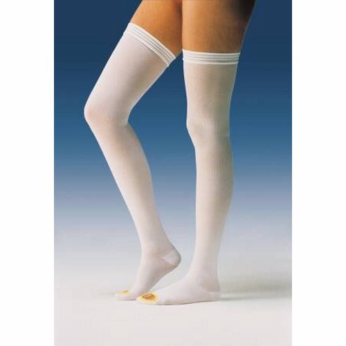 Bsn-Jobst, Anti-embolism Stockings JOBST  Anti-Em/GPT Knee High X-Large / Regular White Inspection Toe, 1 Pair